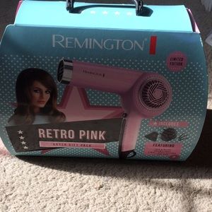 Remington Retro Pink Dryer Gift Pack